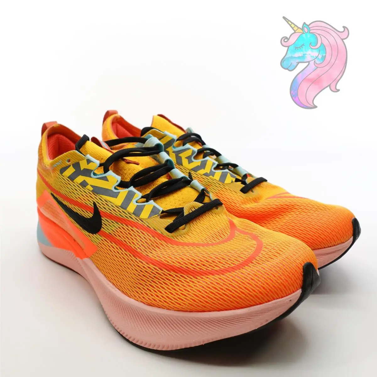 Nike shoes - Zoom Fly 4 - Zoom Fly - DO2421 739 - Yellow, Orange 5