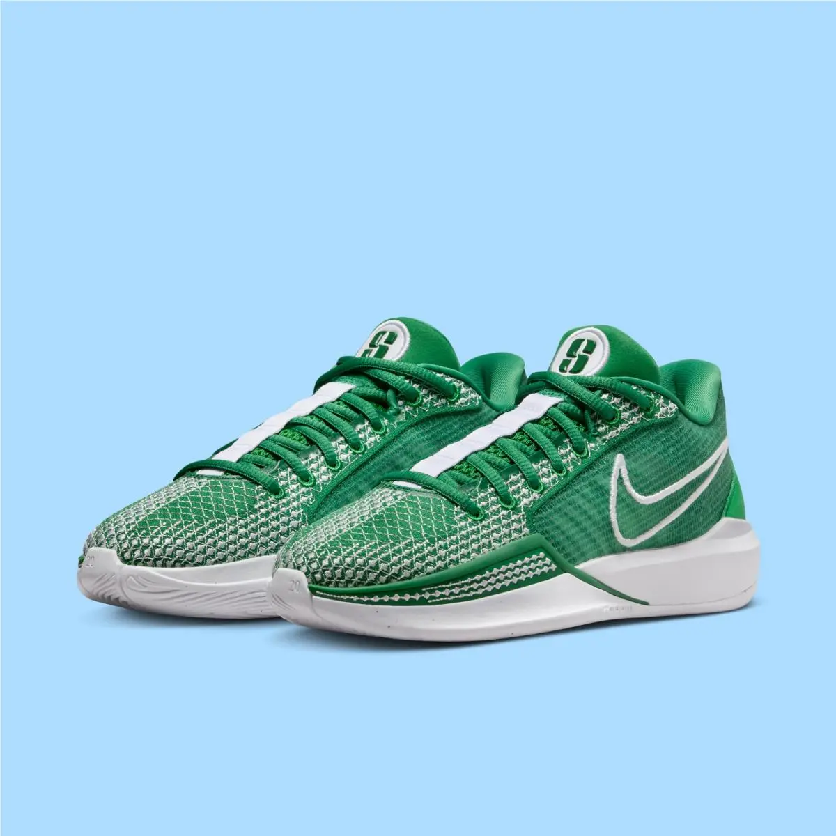 Nike Sabrina 1 TB Green FQ3391-300 Women`s Size 6.5 Shoes 101F
