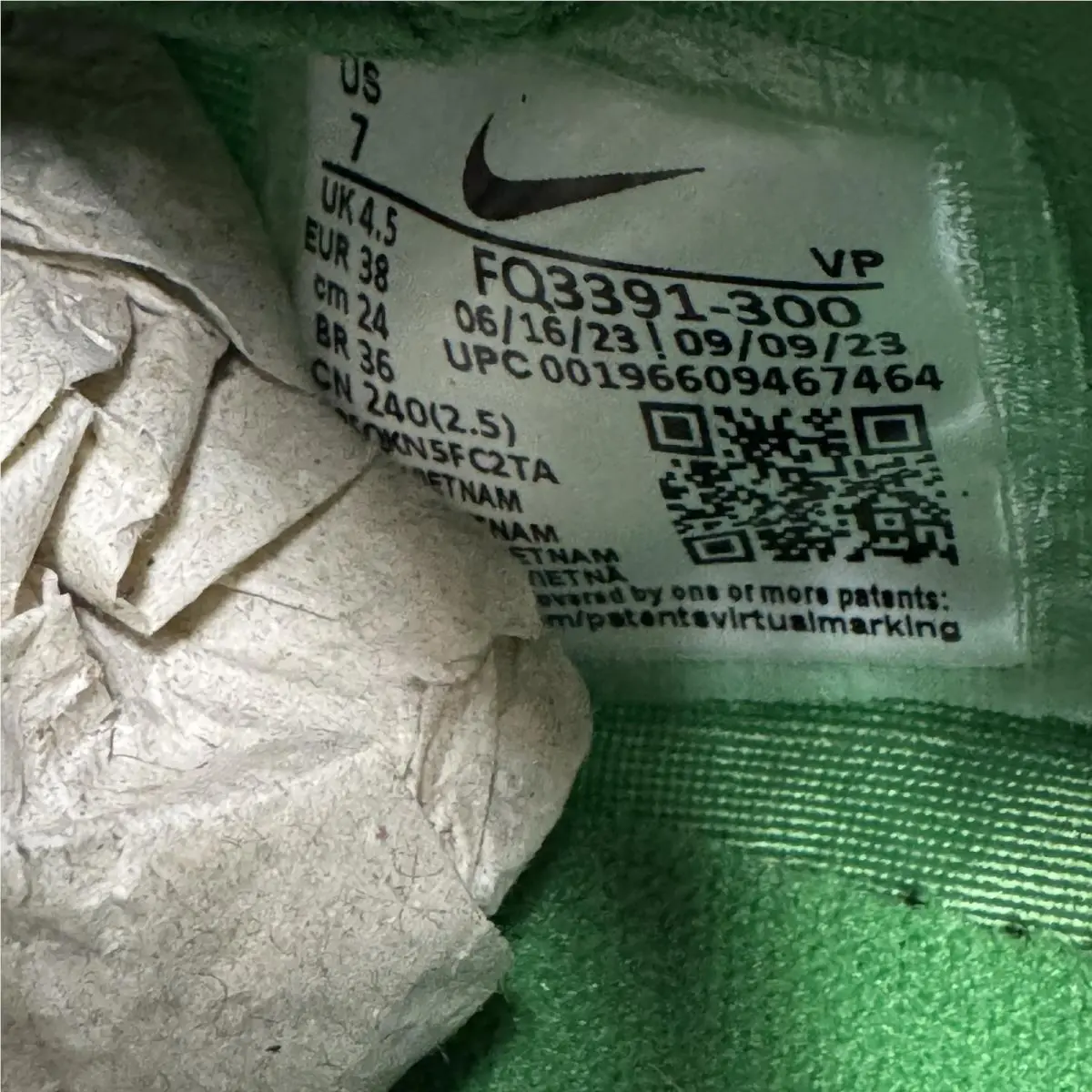 Nike shoes - Nike Sabrina 1 - Sabrina - FQ3391-300 - Green 8