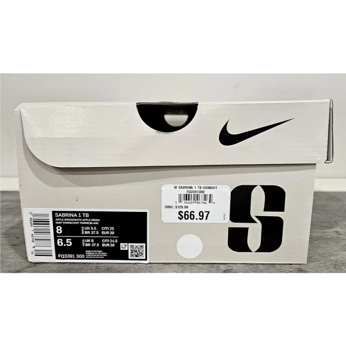 Nike shoes - Nike Sabrina 1 - Sabrina - FQ3391-300 - Green 3