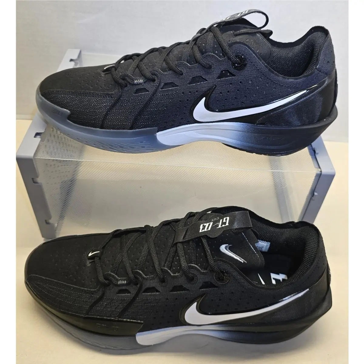Nike shoes - Nike Air Zoom GT Cut 3 - DV2913-004 - Black/White/Iron Grey 0
