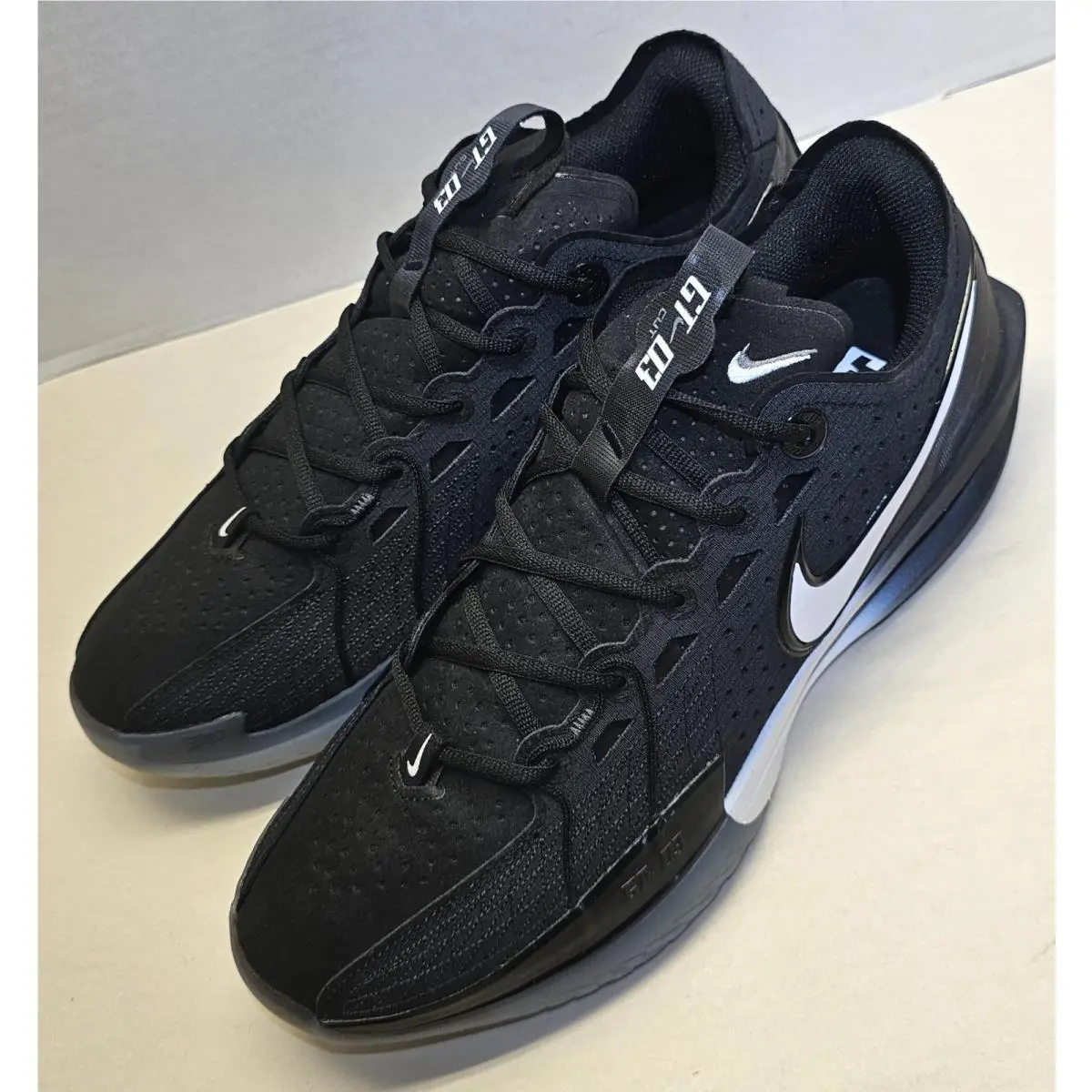 Nike shoes - Nike Air Zoom GT Cut 3 - DV2913-004 - Black/White/Iron Grey 4