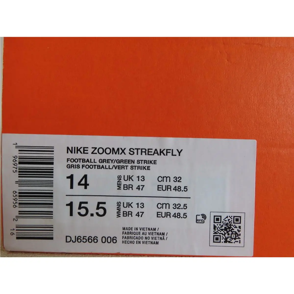 Nike shoes - Nike ZoomX Streakfly - ZoomX Streakfly - DJ6566-006 - Gray (UPC: 196975659562) 3