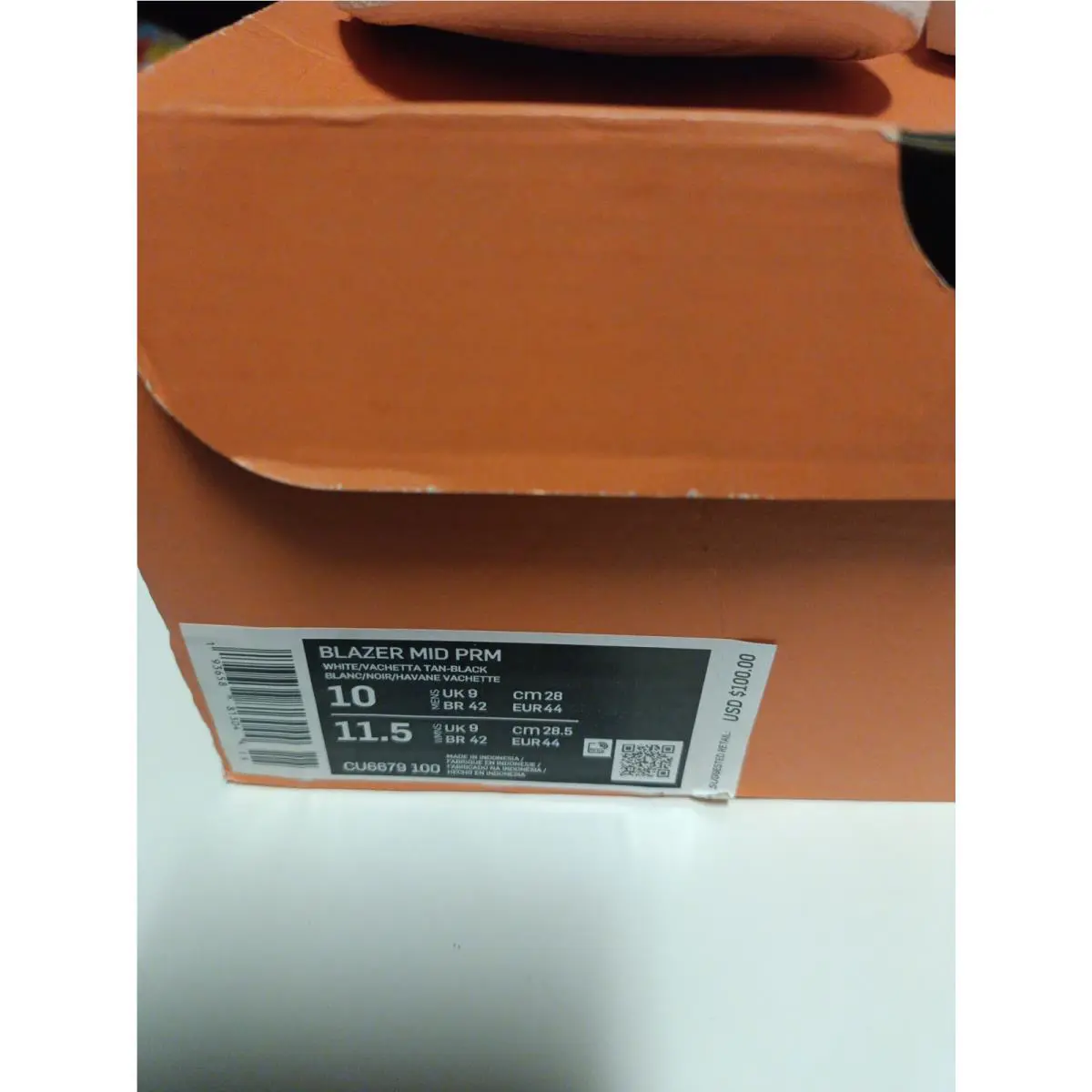 Nike shoes - Nike Blazer MID PRM - Blazer MID PRM - CU6679 100 - Multicolor 1