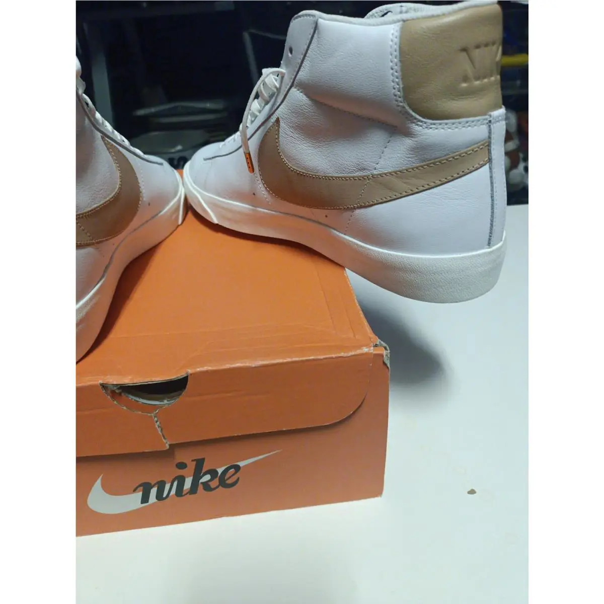 Nike shoes - Nike Blazer MID PRM - Blazer MID PRM - CU6679 100 - Multicolor 5
