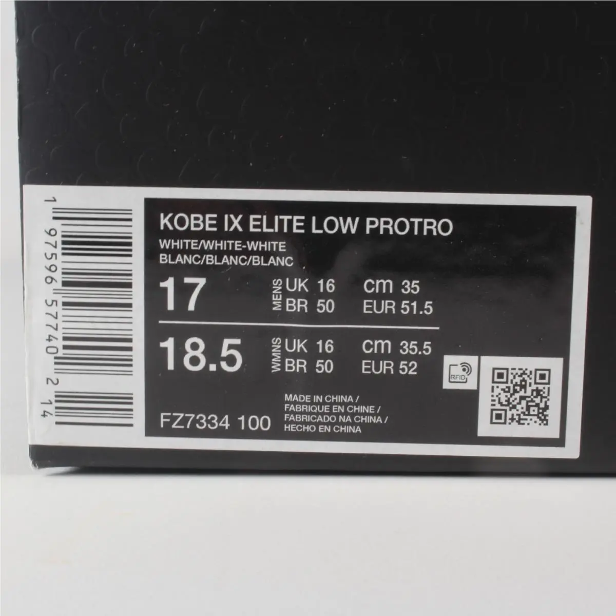 Nike shoes - Nike Kobe 1 Protro - Kobe Protro - FZ7334-100 - White 8