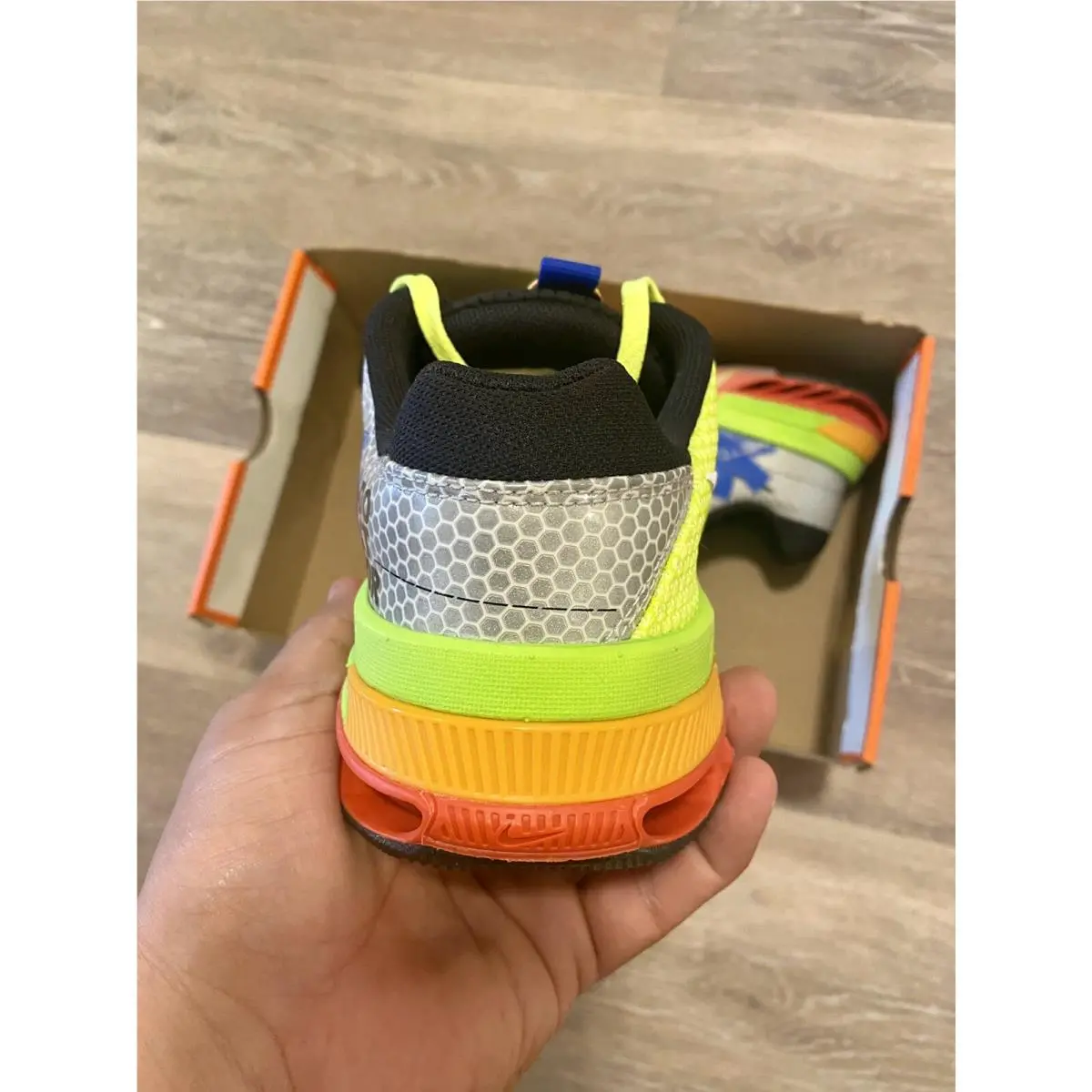 Nike shoes - Nike Metcon 7 AMP - Metcon AMP - DH3382-703 - Desert Ochre-Mint Green-Light Silver-Black-Gum (UPC: 195866320437) 0