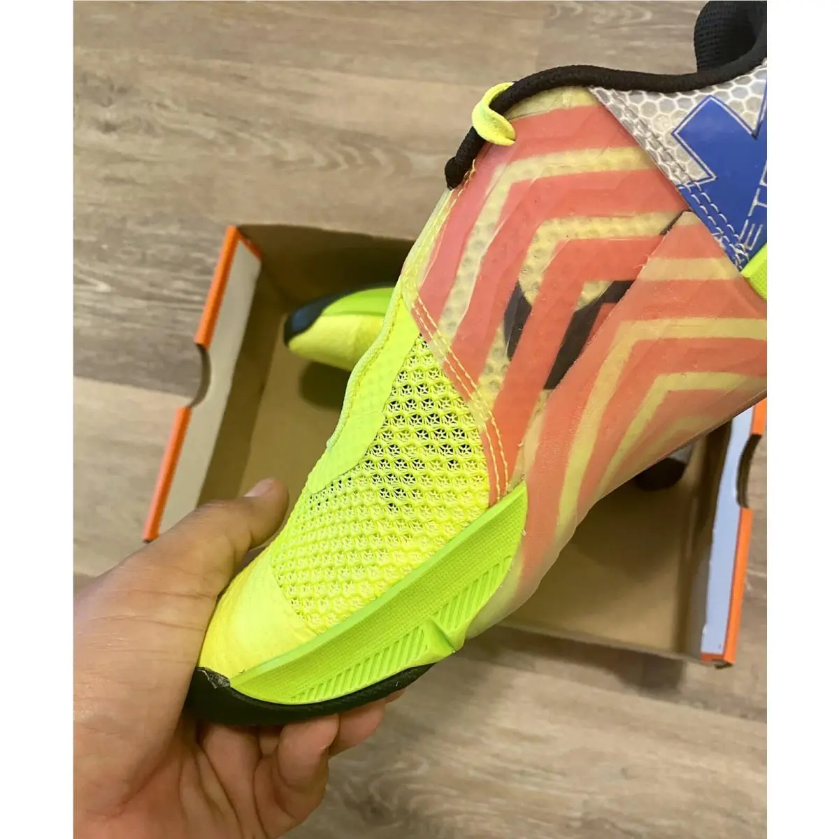 Nike shoes - Nike Metcon 7 AMP - Metcon AMP - DH3382-703 - Desert Ochre-Mint Green-Light Silver-Black-Gum (UPC: 195866320437) 2