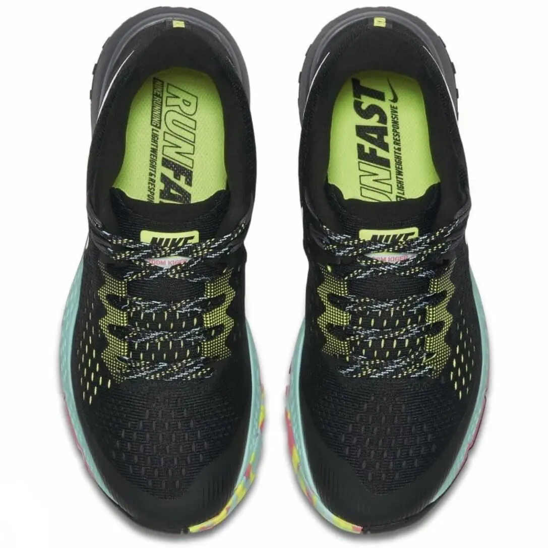 Nike shoes - Air Zoom Terra Kiger 4 - 880564-001 - Black/Volt/Hyper Turquoise/White 2