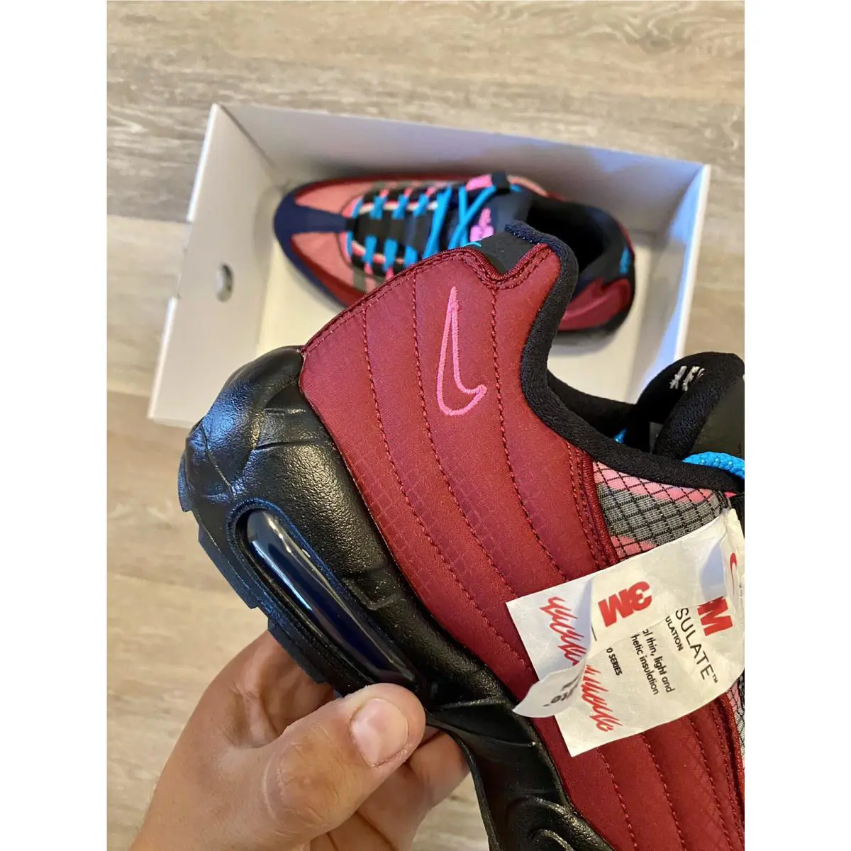 Nike shoes - Air Max 95 3M - Air Max - DA7559-991 - Purple-Blue-Black 8