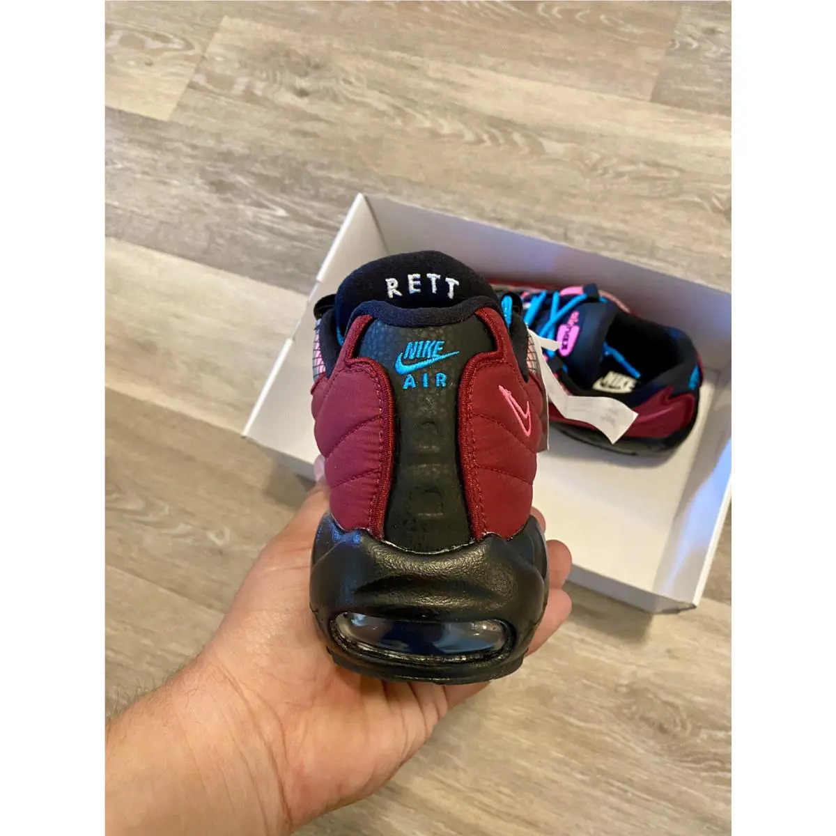 Nike shoes - Air Max 95 3M - Air Max - DA7559-991 - Purple-Blue-Black 0