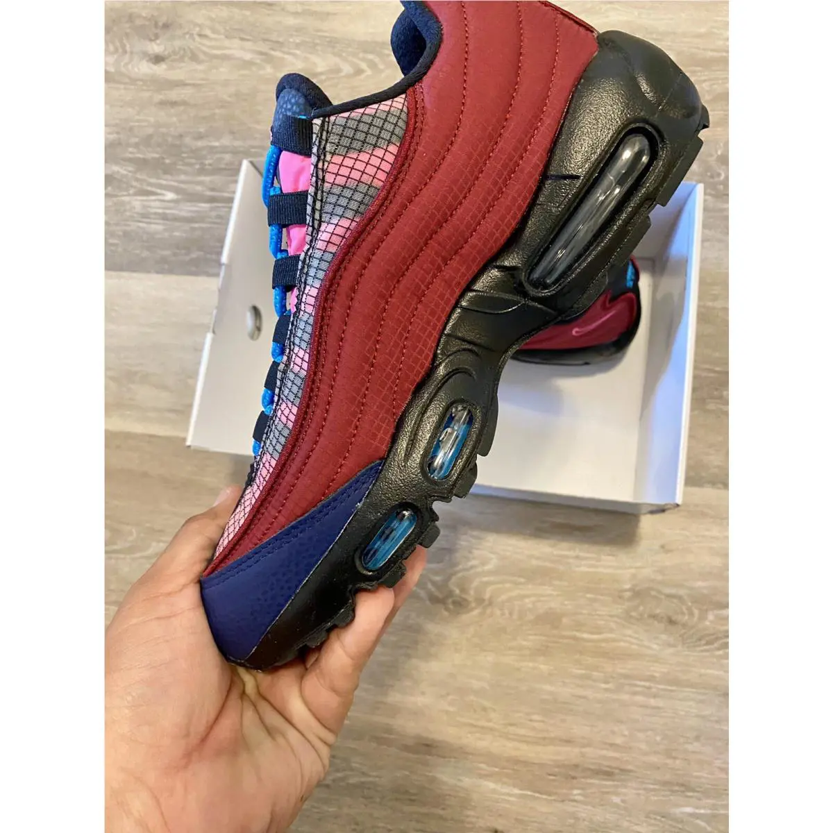 Nike shoes - Air Max 95 3M - Air Max - DA7559-991 - Purple-Blue-Black 2