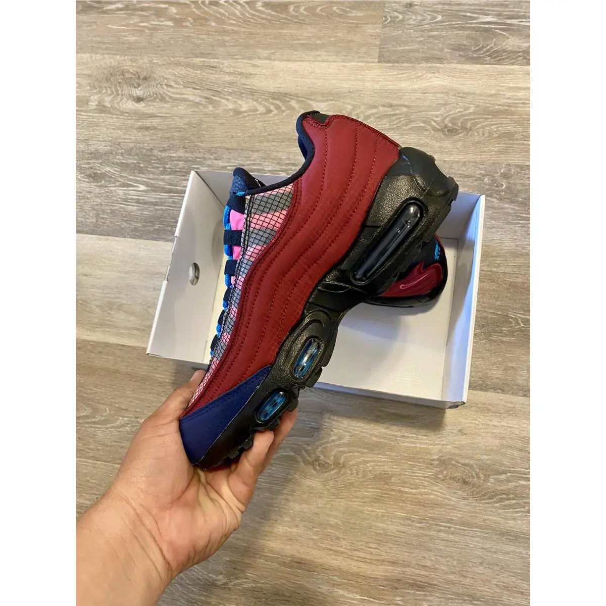 Nike shoes - Air Max 95 3M - Air Max - DA7559-991 - Purple-Blue-Black 3