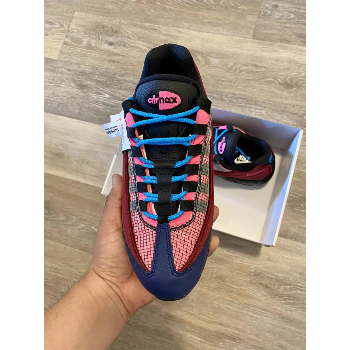 Nike shoes - Air Max 95 3M - Air Max - DA7559-991 - Purple-Blue-Black 4