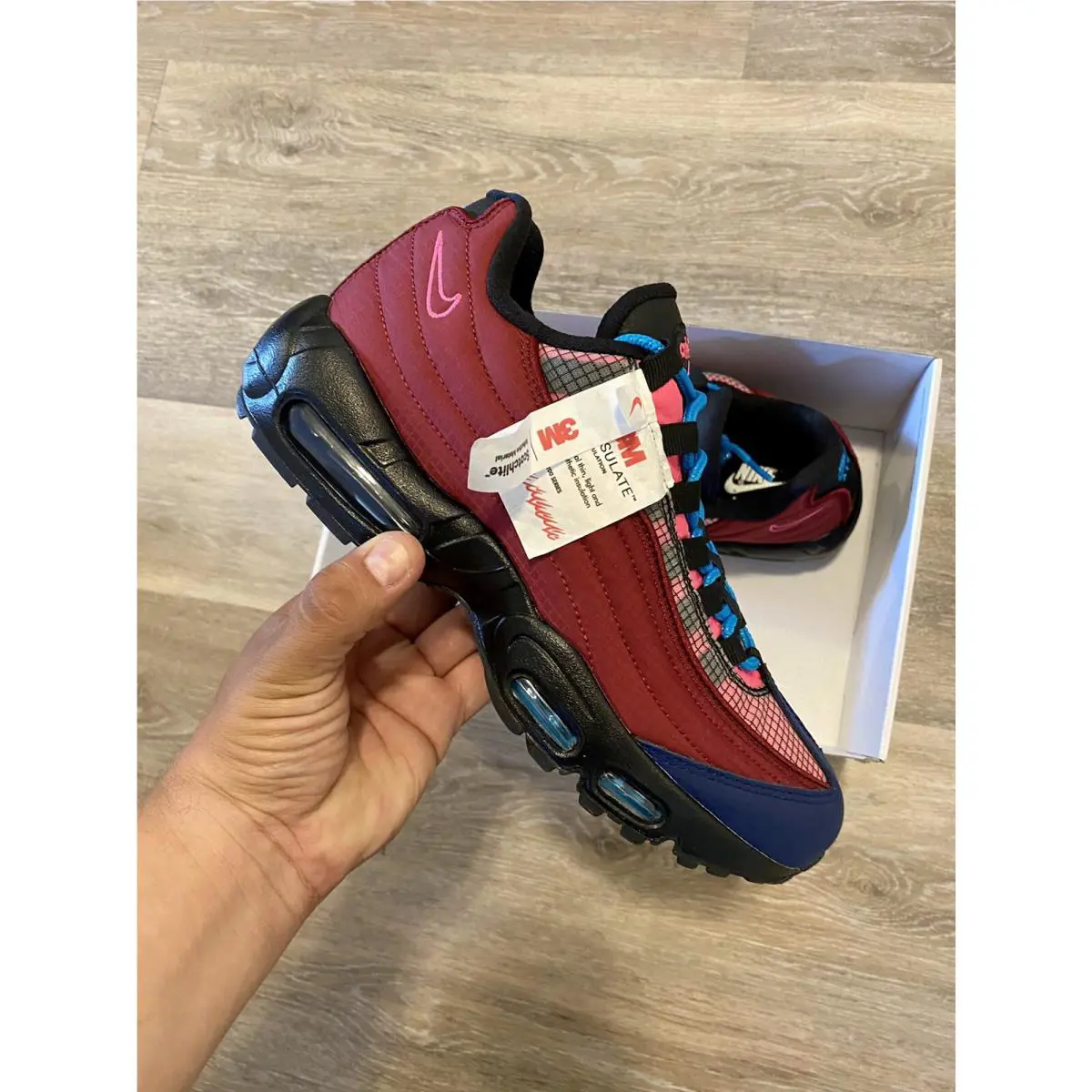 Nike shoes - Air Max 95 3M - Air Max - DA7559-991 - Purple-Blue-Black 7