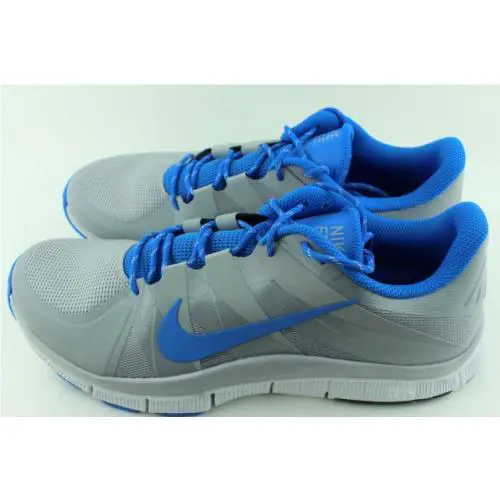 Nike shoes - wolf grey, photo blue, white, black 0