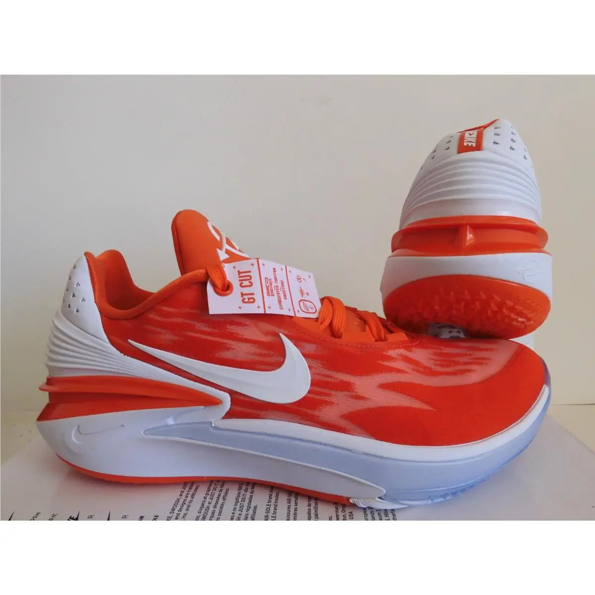 Nike shoes - Nike Air Zoom GT Cut - DX6650 802 - Team oRange/White (UPC: 196149857886) 0
