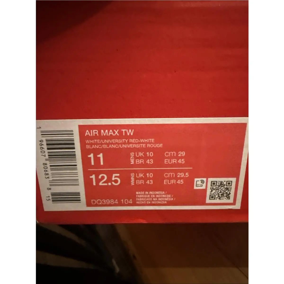 Nike shoes - Nike Air Max TW - Air Max - DQ3984-104 - White 5