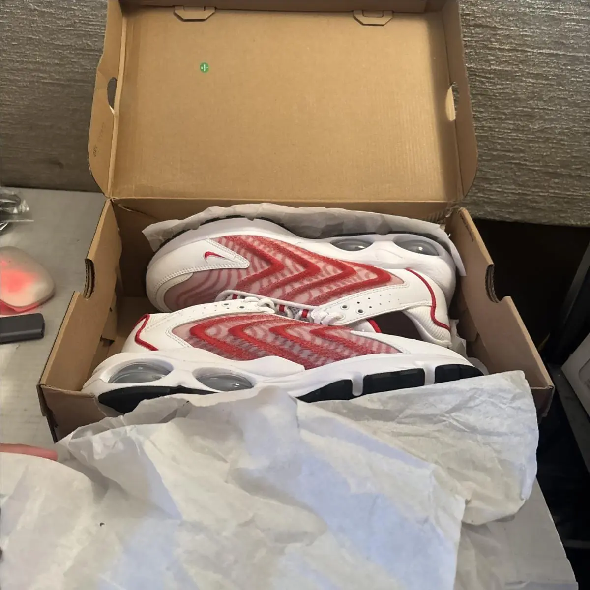 Nike shoes - Nike Air Max TW DQ3984-104 - DQ3984-104 - White Red 10