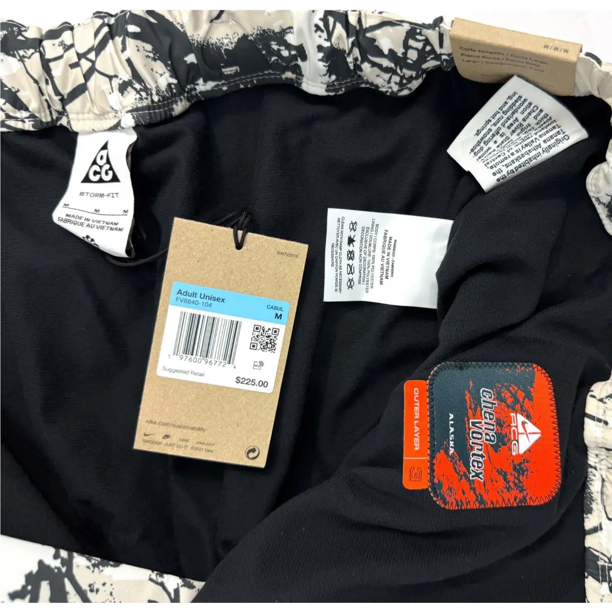 Nike clothing - Nike ACG Chena Vortex - ACG Chena Vortex - FV8840-104 FV8840104 - Black 4