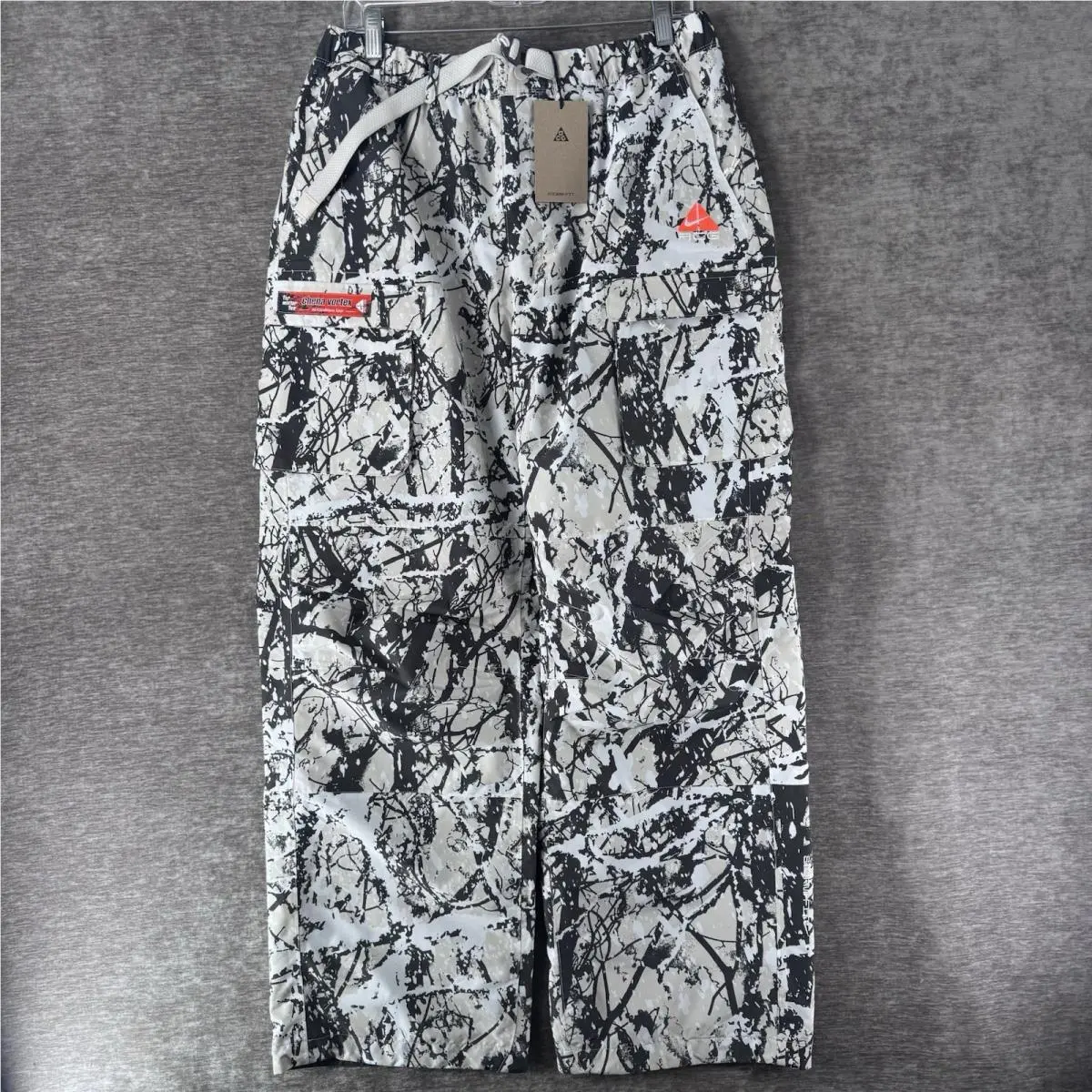 Nike Acg Chena Vortex Storm-fit Pants Light Orewood Black Size Small FV8840-104