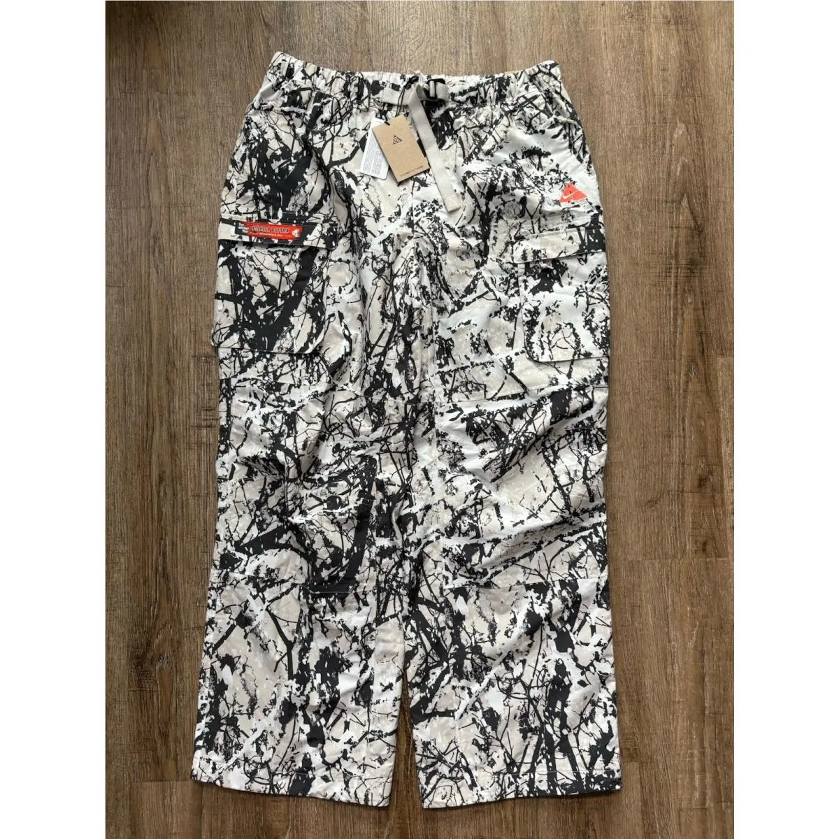 Nike Acg Chena Vortex Storm-fit Adv Pants Light Orewood Brown Sz Med FV8840-104
