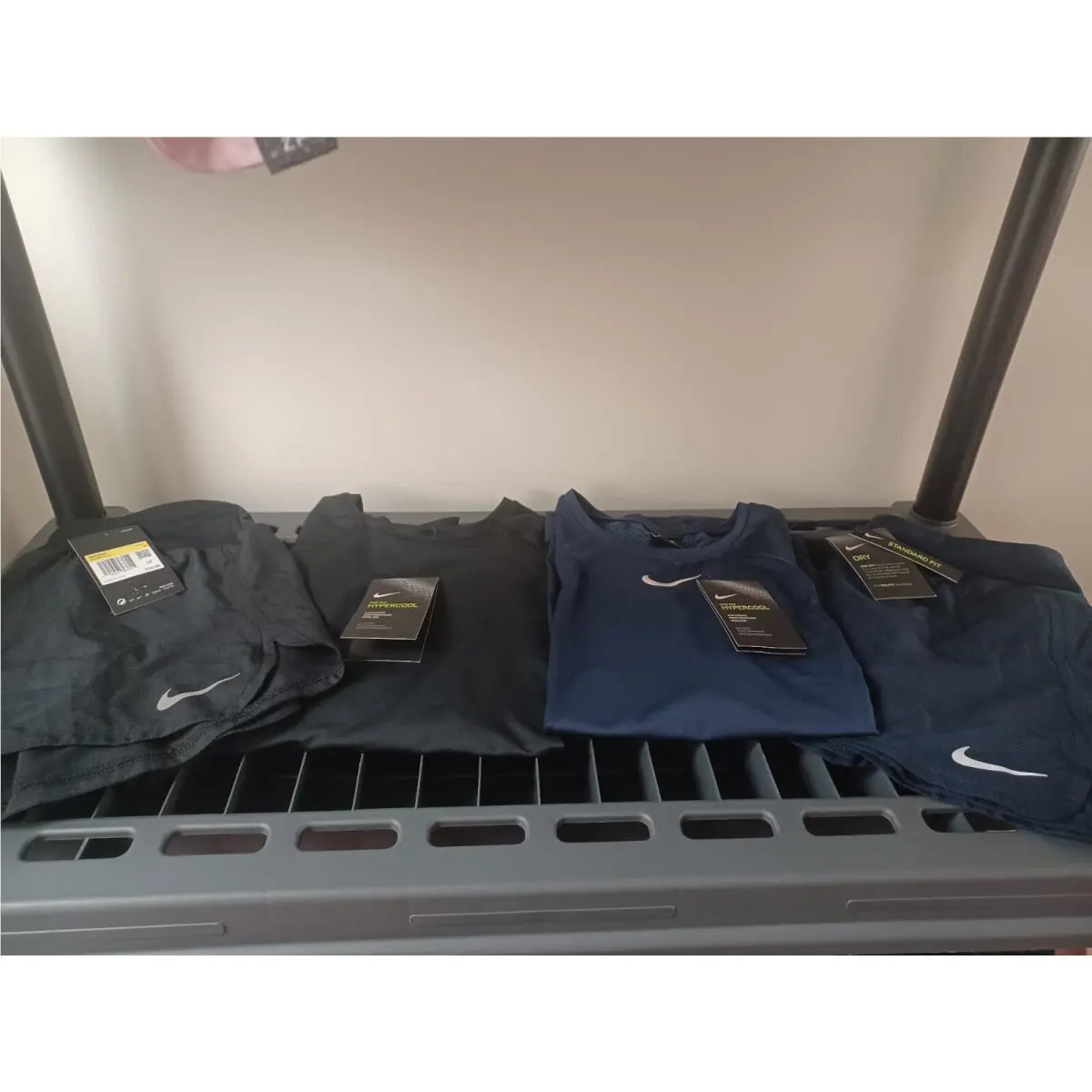 Nike Pro Hyper Cool Tops Nike Crew Running Shorts 4 Pieces . New. Wmns S