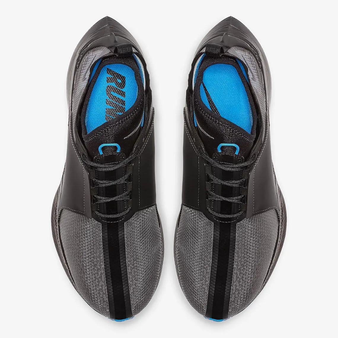 Nike shoes - Nike Zoom Pegasus Turbo - Zoom Pegasus Turbo - AR4347 004 - Black/Black-Cobalt Blaze, Manufacturer: Black/Black Cobalt (UPC: 0884802620150) 3