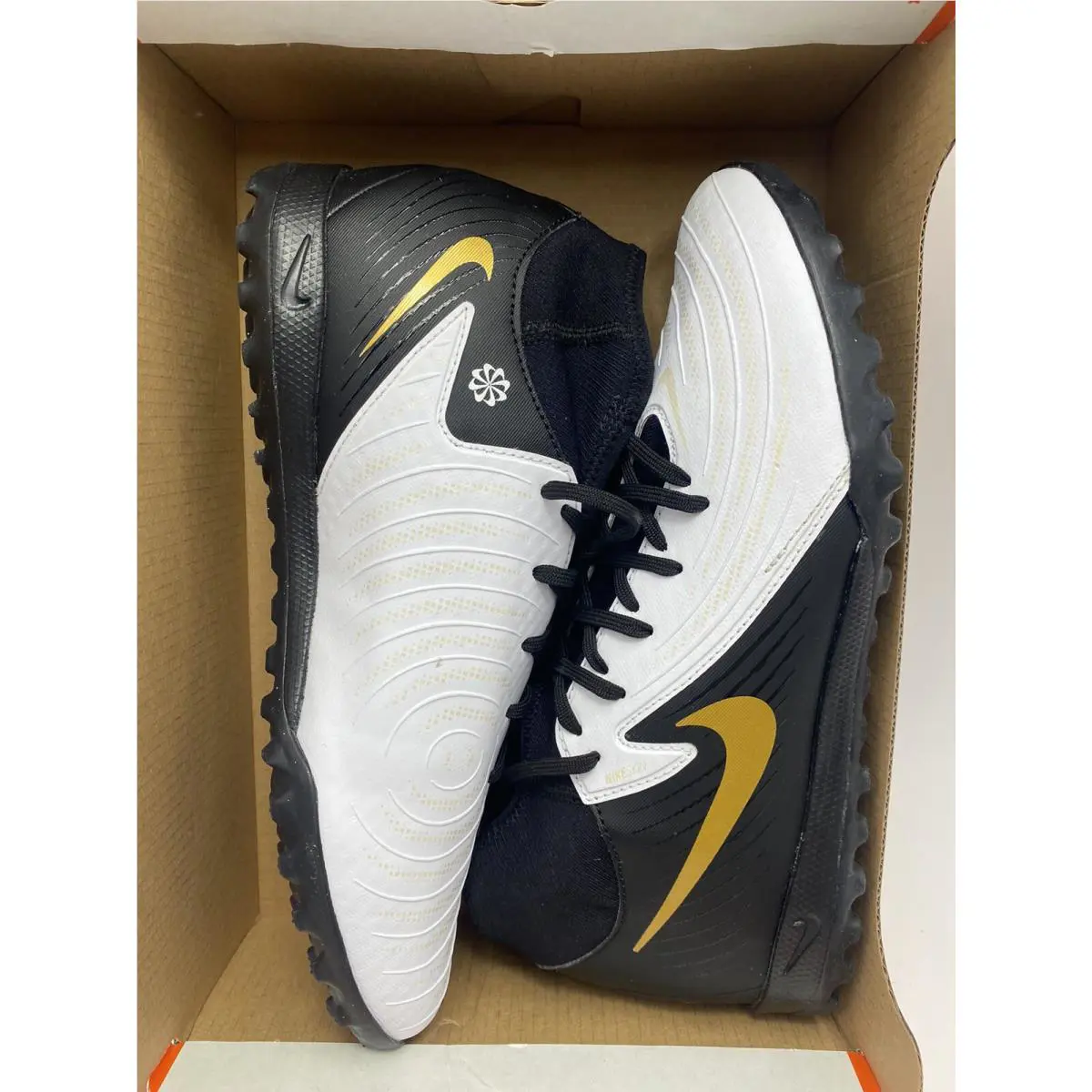 Nike shoes - Nike Phantom Luna - Phantom Luna - FJ2566 100 - White/Black-Mtlc Gold Coin (UPC: 196974695714) 5