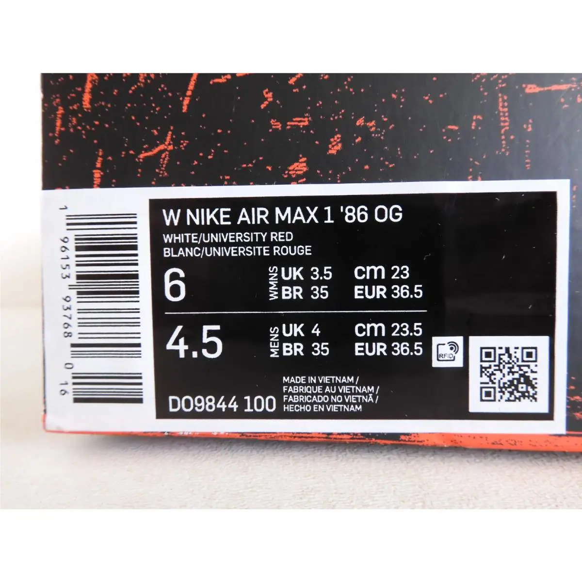 Nike shoes - Nike Air Max 1 - Air Max - DO9844-100 - White (UPC: 196153937680) 3