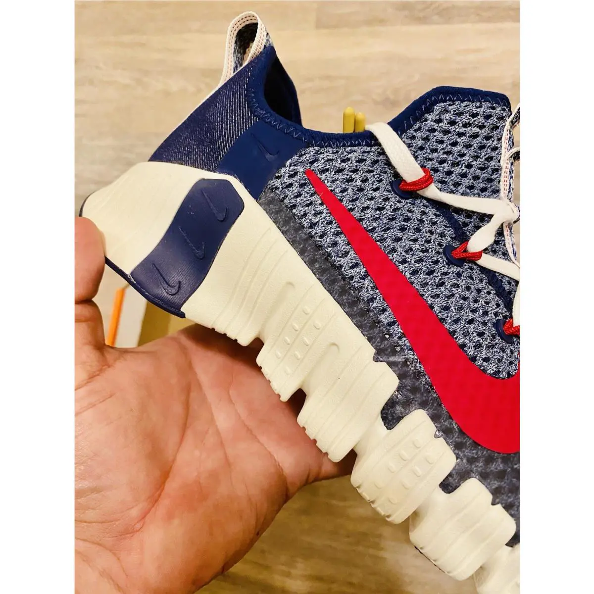 Nike shoes - Nike Free 3.0 - Free - CV9341-461 - Deep Royal Blue-Gym Red-Sail (UPC: 193659053265) 8