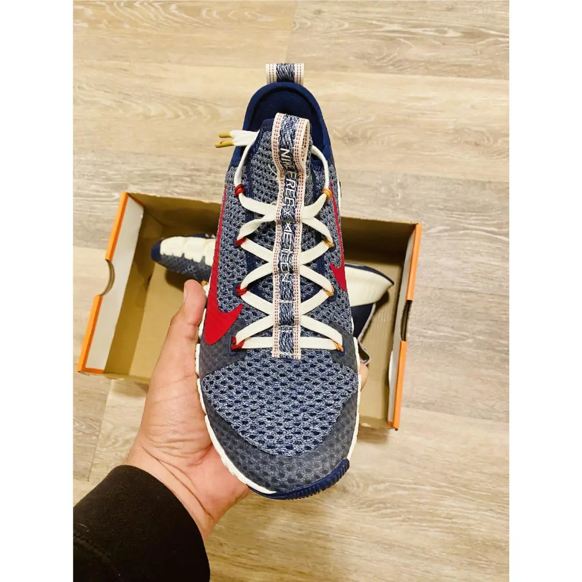 Nike shoes - Nike Free 3.0 - Free - CV9341-461 - Deep Royal Blue-Gym Red-Sail (UPC: 193659053265) 4
