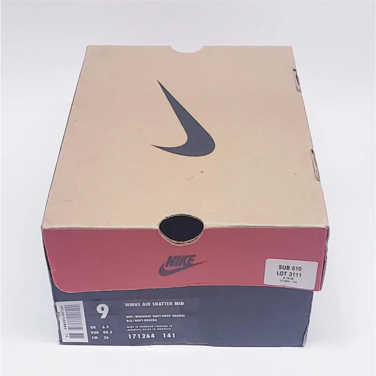 Nike shoes - Nike Air Shatter - Air Shatter - 171264-141 - White (UPC: 091201333882) 9