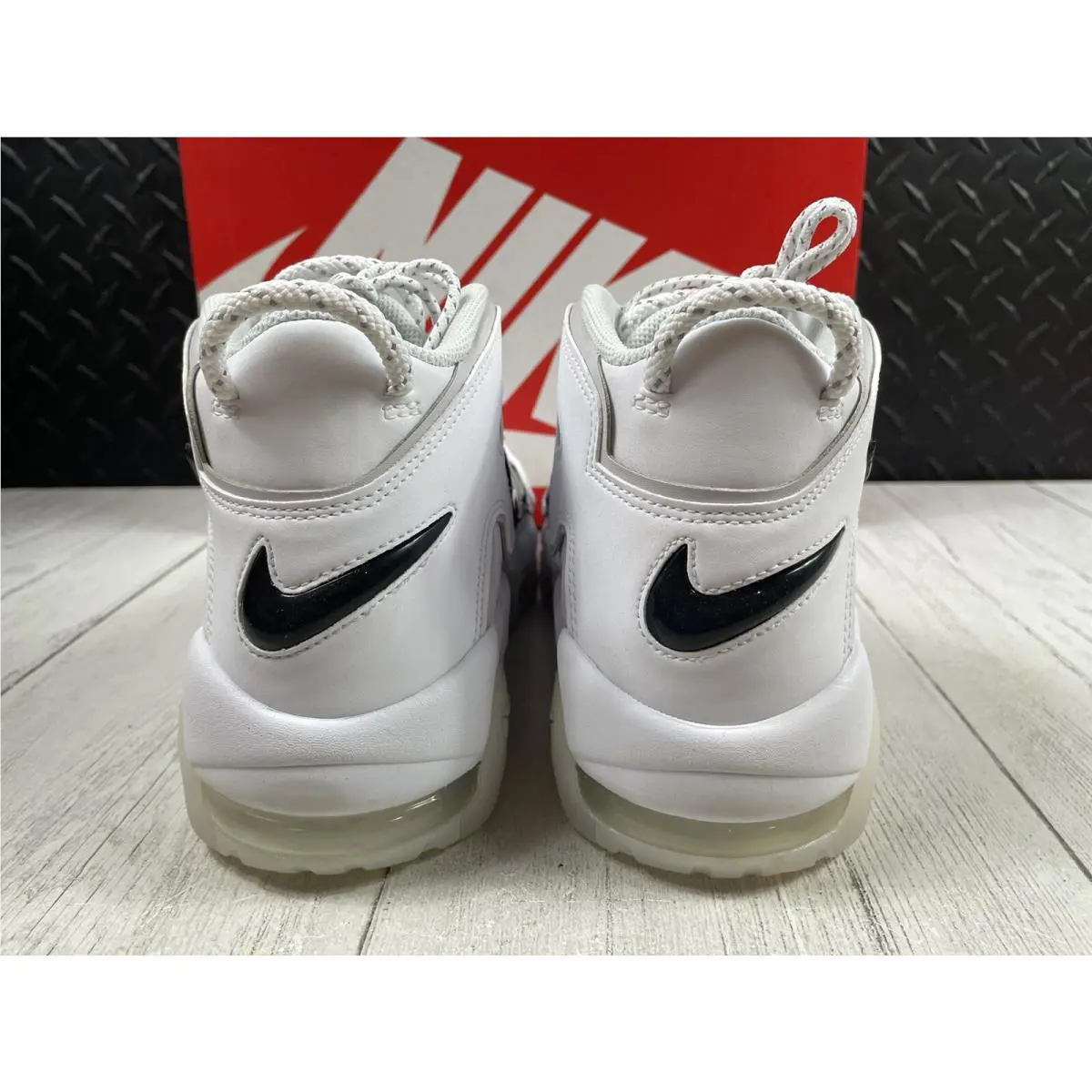 Nike shoes - Nike Air More Uptempo `96 - DQ5014-100 - White-Black-Photon Dust (UPC: 0195870821753) 5
