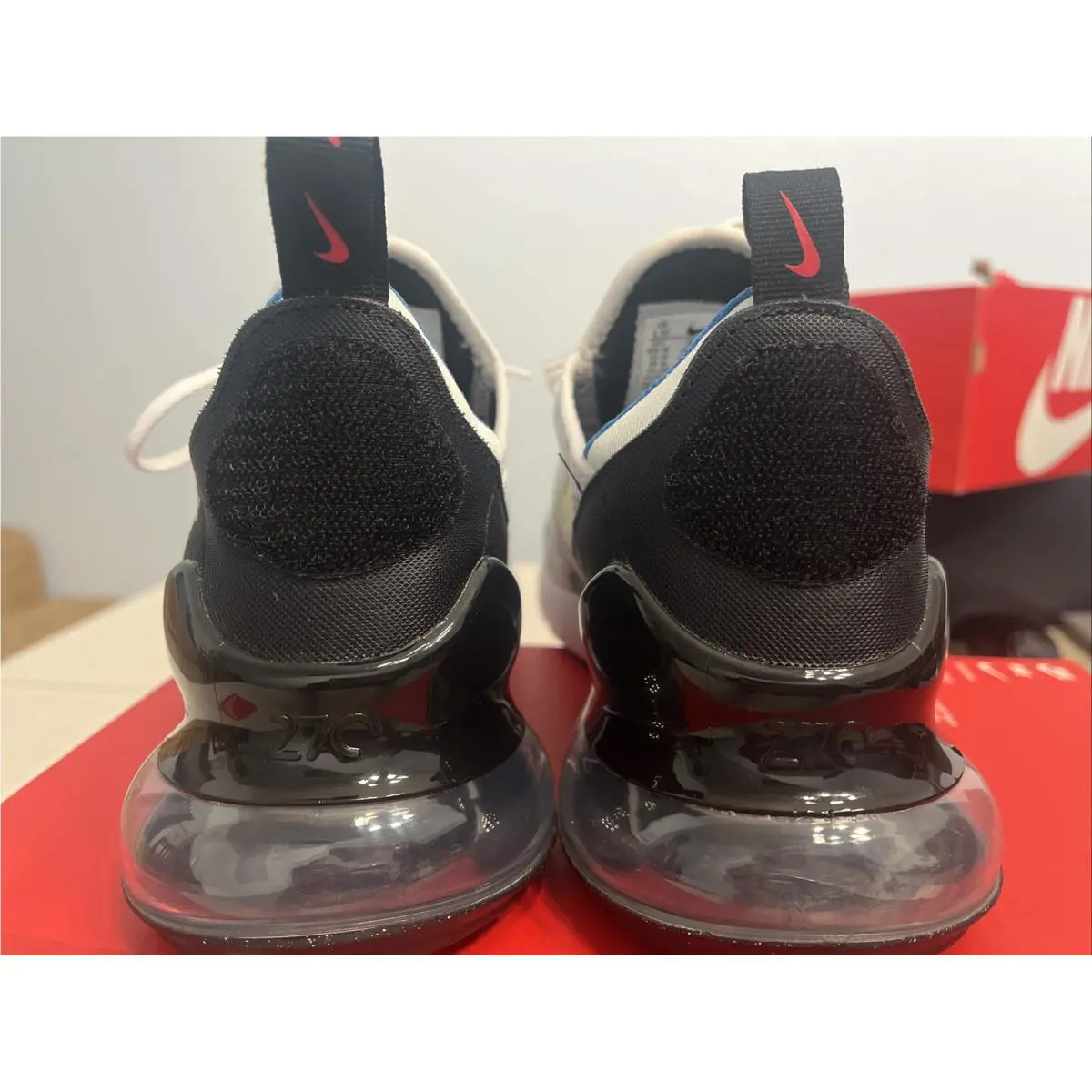 Nike shoes - Nike Air Max 270 GS - DQ1107-100 - White Lemon Twist Black 5