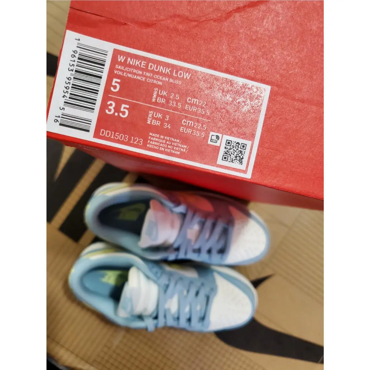 Nike shoes - Nike Dunk Low DD1503-123 - Dunk Low - DD1503-123 - White (UPC: 196153959590) 4
