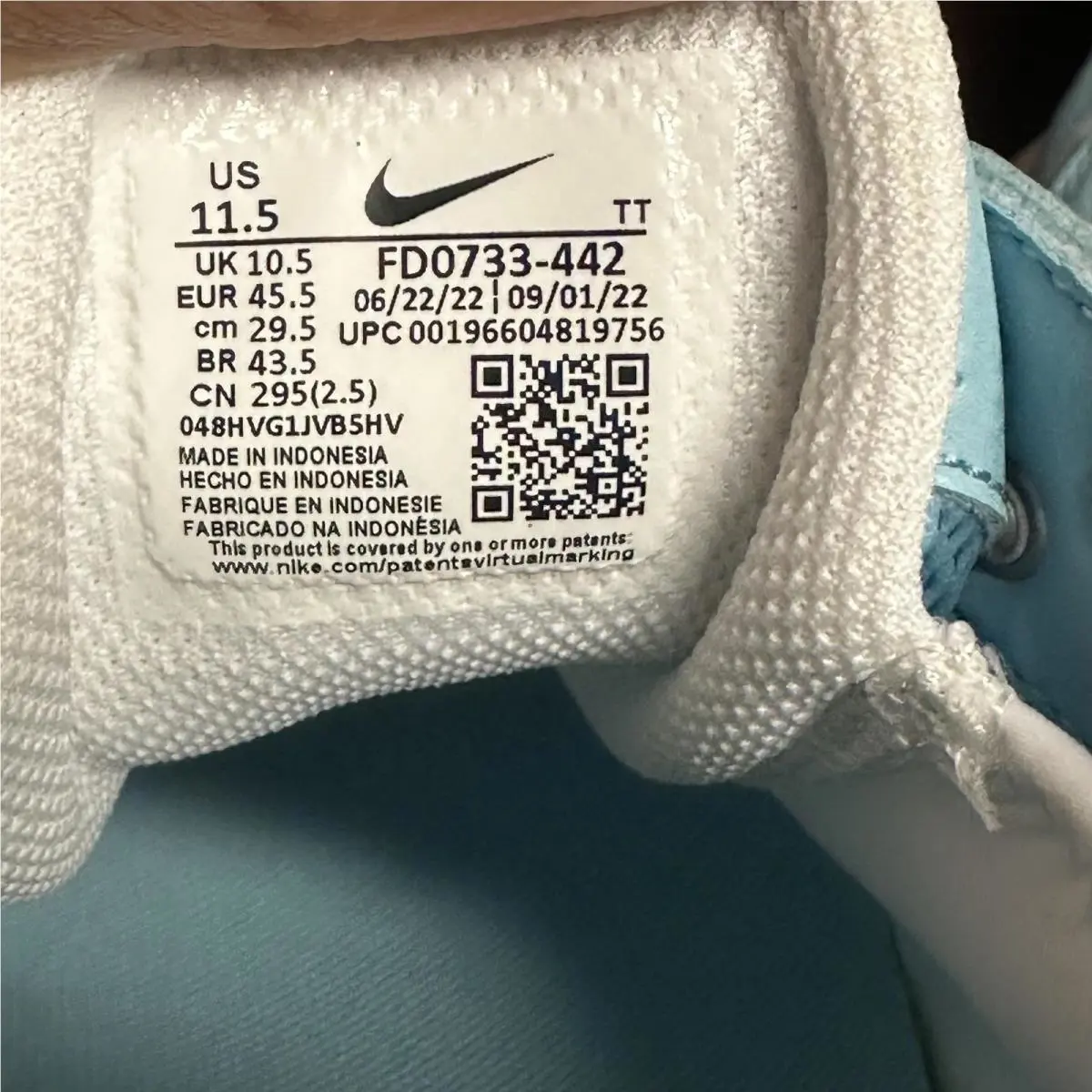 Nike shoes - Blue 4