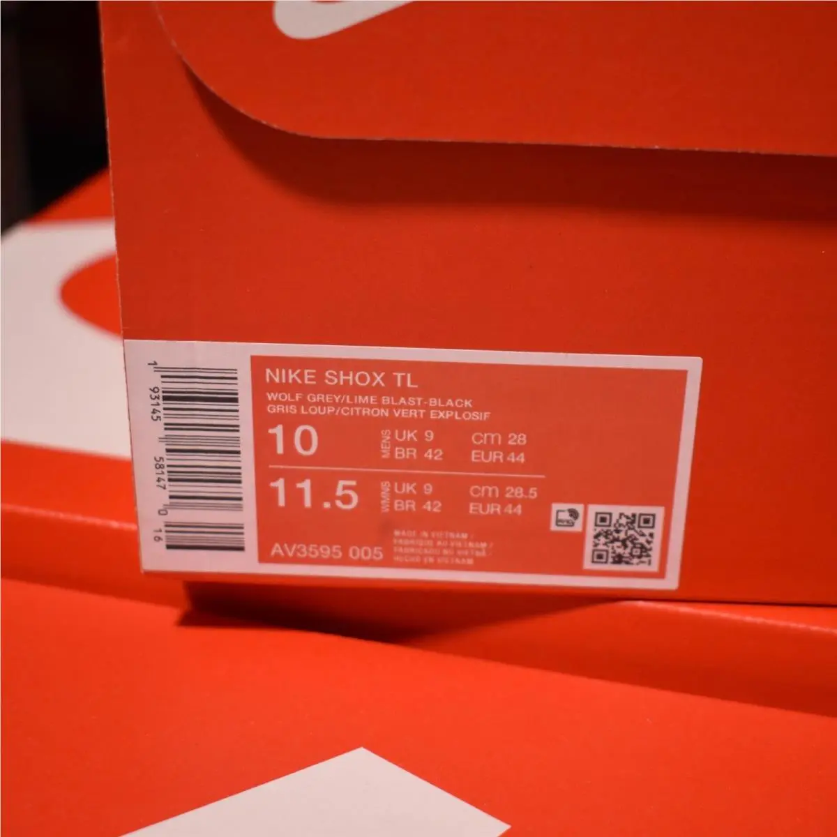 Nike shoes - Nike Shox TL - Shox - AV3595-005 - Gray 12