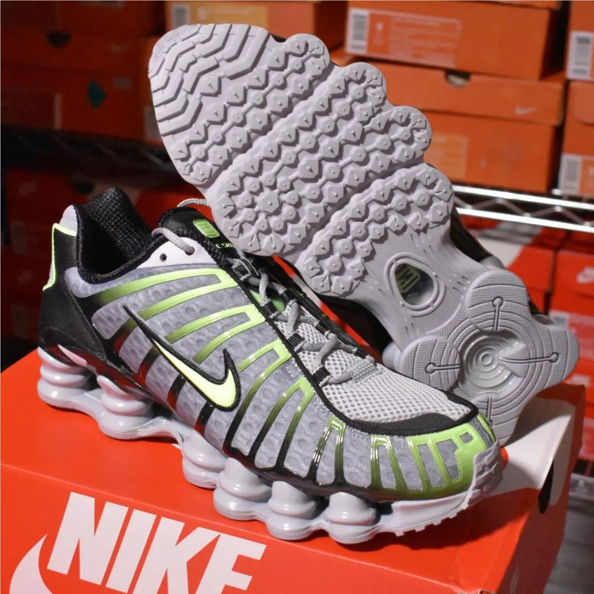 Nike shoes - Nike Shox TL - Shox - AV3595-005 - Gray 0
