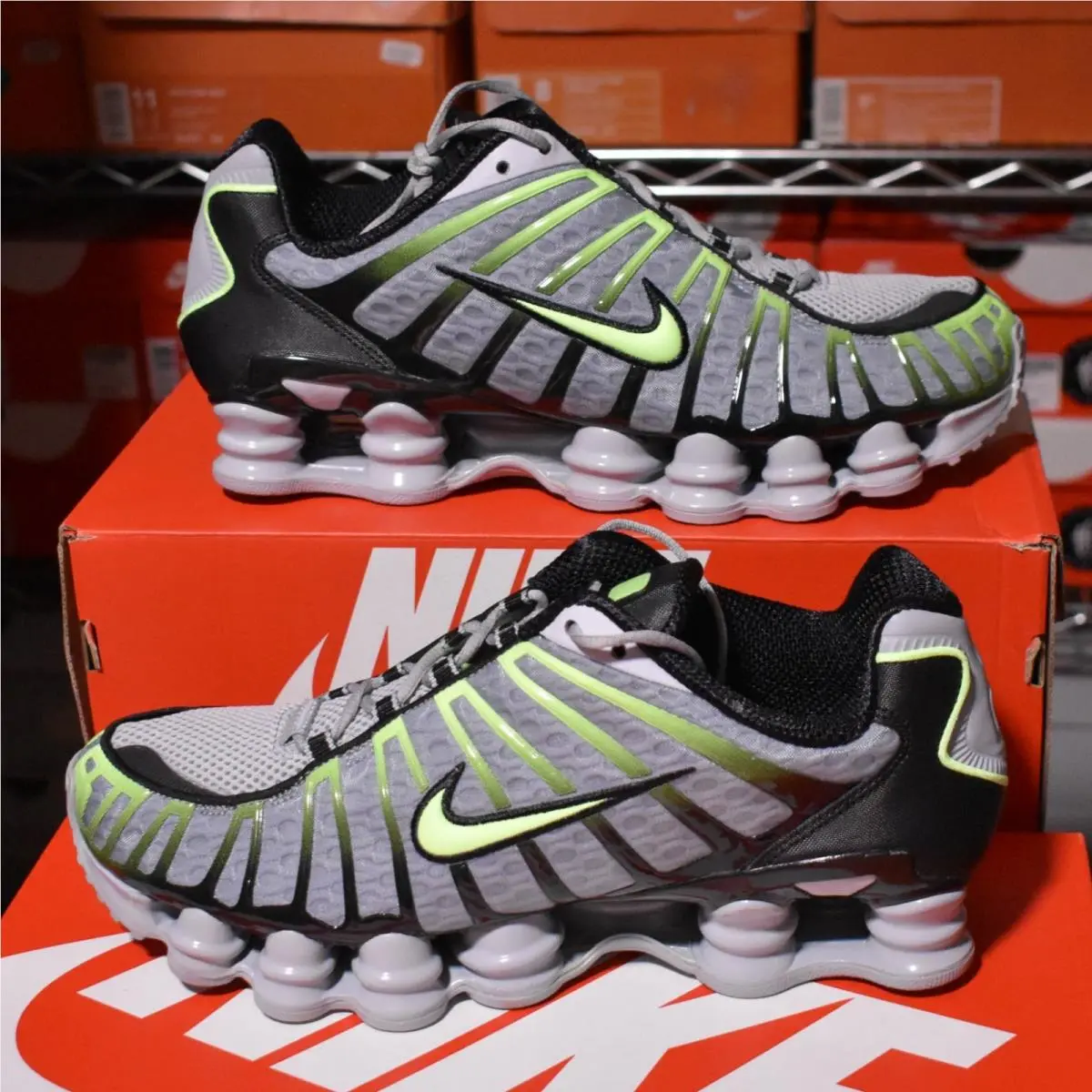 Nike shoes - Nike Shox TL - Shox - AV3595-005 - Gray 1