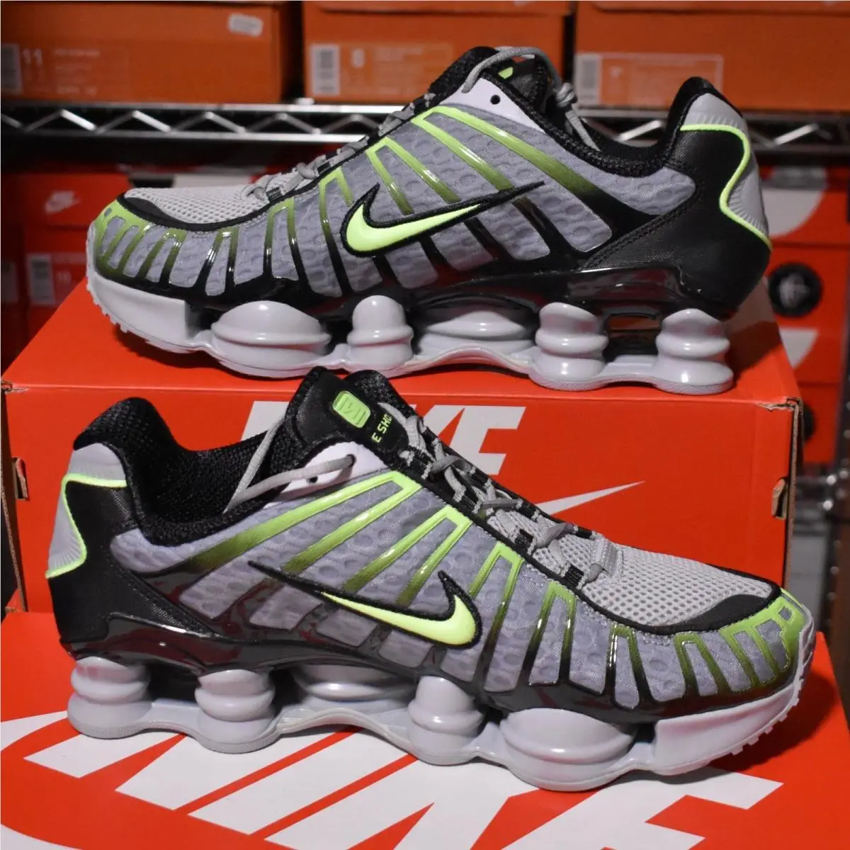 Nike shoes - Nike Shox TL - Shox - AV3595-005 - Gray 2