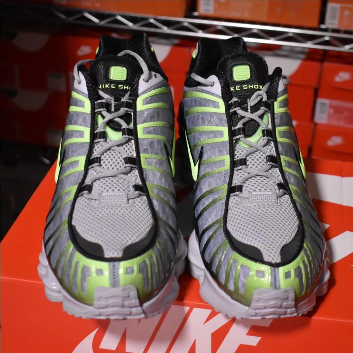 Nike shoes - Nike Shox TL - Shox - AV3595-005 - Gray 3