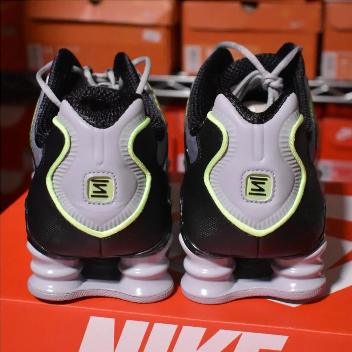 Nike shoes - Nike Shox TL - Shox - AV3595-005 - Gray 4