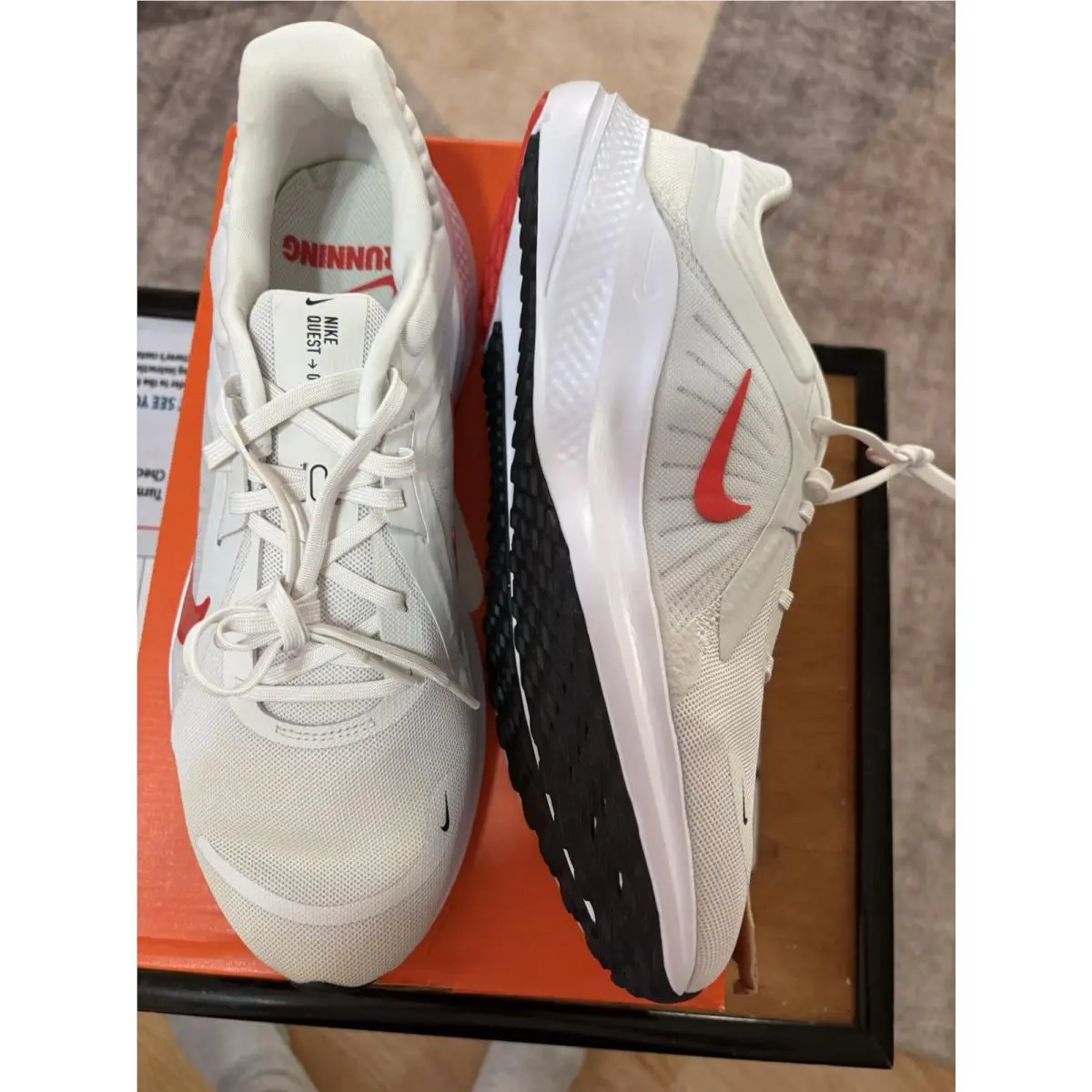 Nike shoes - Nike Quest 5 - Quest - DD0204-007 - White 3