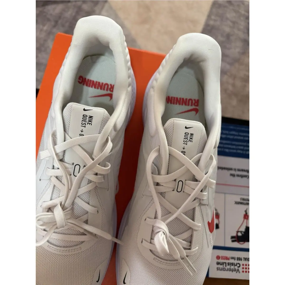 Nike shoes - Nike Quest 5 - Quest - DD0204-007 - White 4