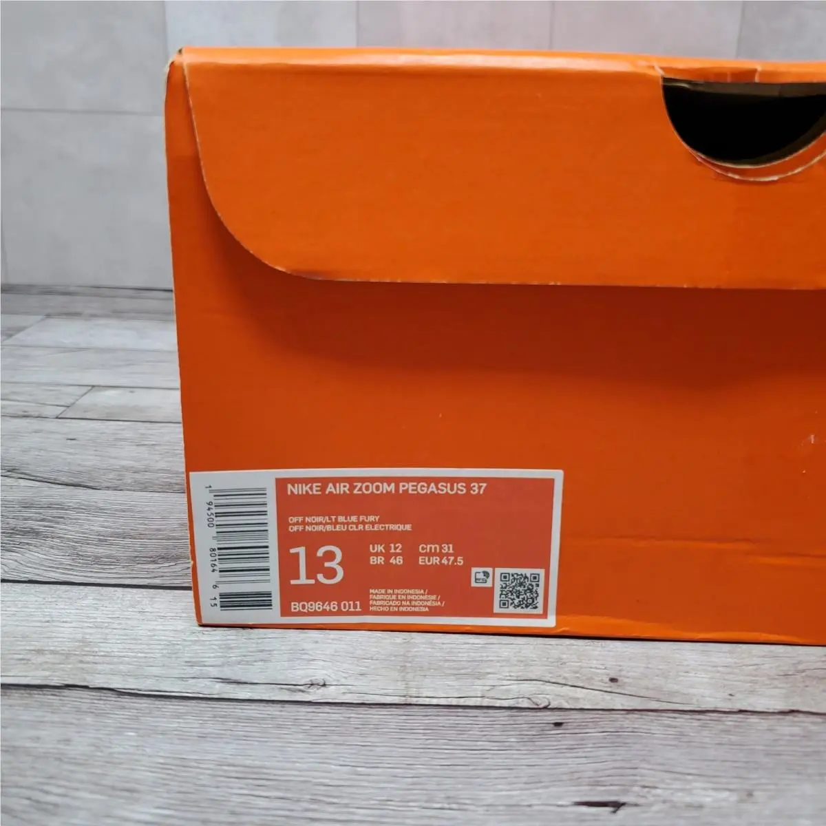 Nike shoes - Nike Air Zoom Pegasus 37 - BQ9646-011 - Black (UPC: 194500801561) 8