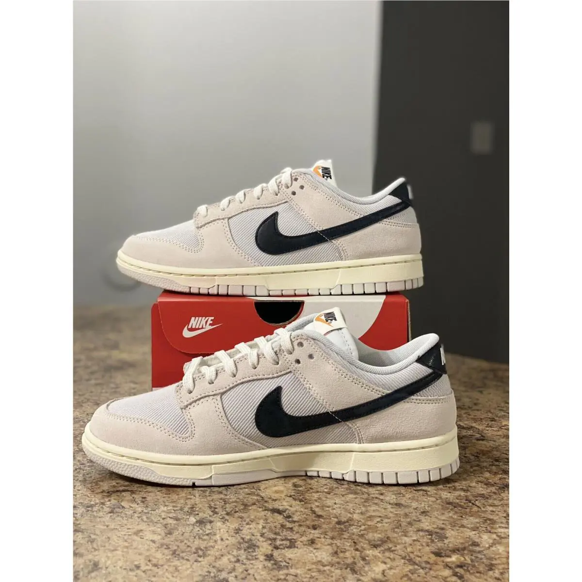 Nike shoes Dunk Low - PHOTON DUST/BLACK-SUMMIT WHITE 4