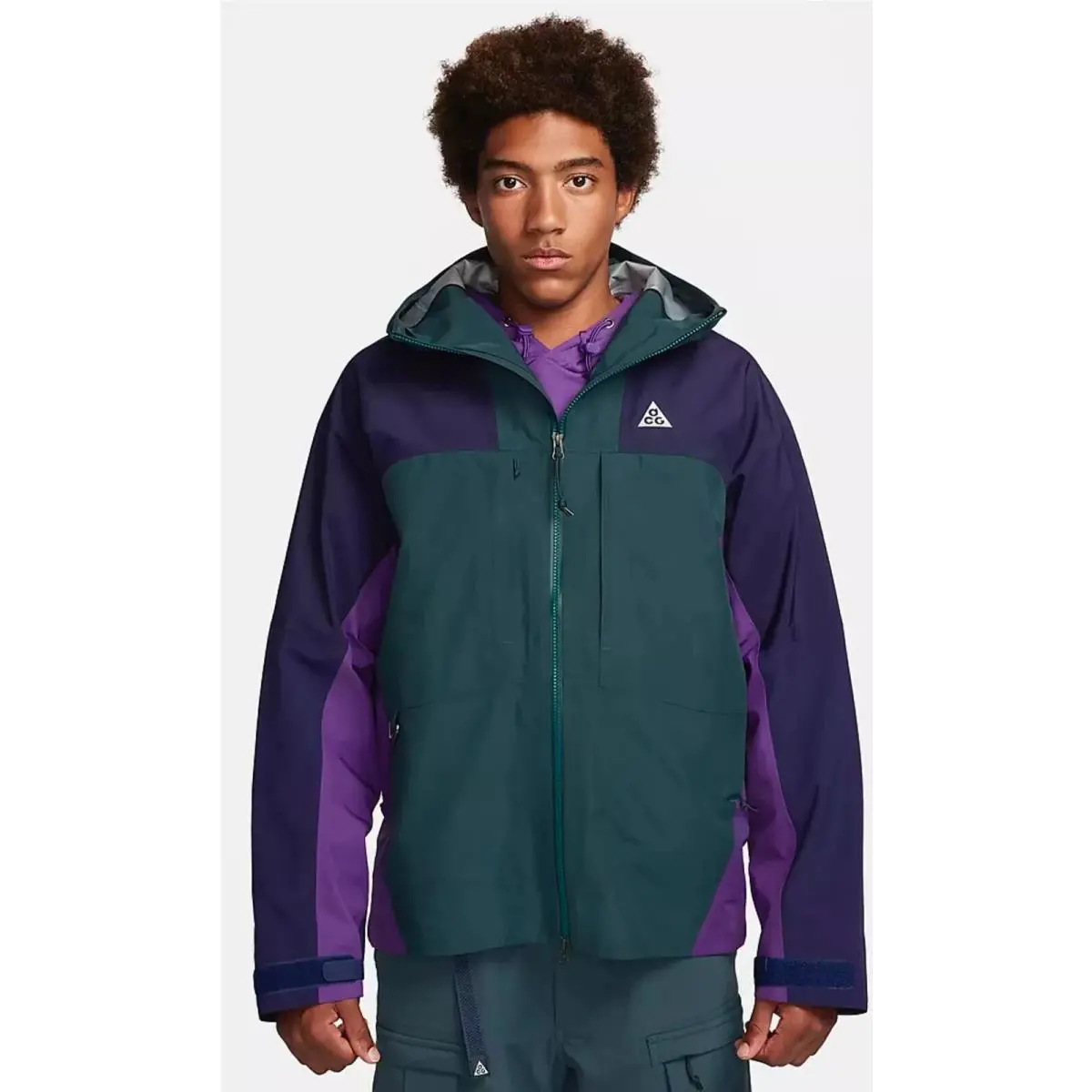 Nike Acg Storm Fit Gtx Misery Ridge Deep Jungle Purple Ink DQ5771-328 Men`s Sz S