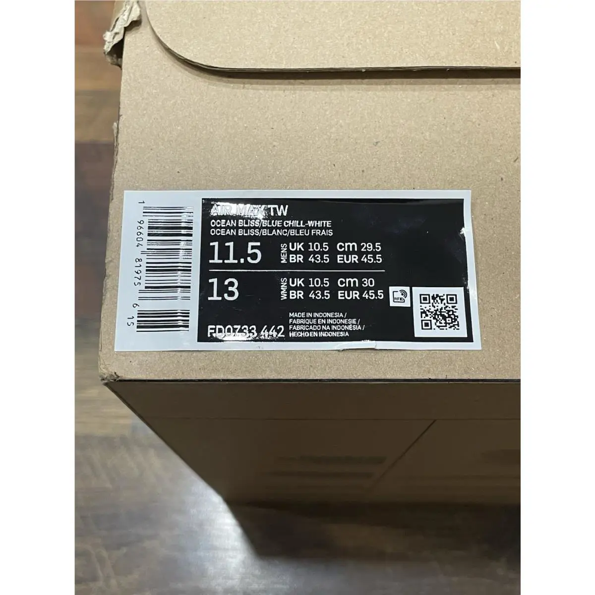 Nike shoes - Nike Air Max TW Next Nature - Blue 11