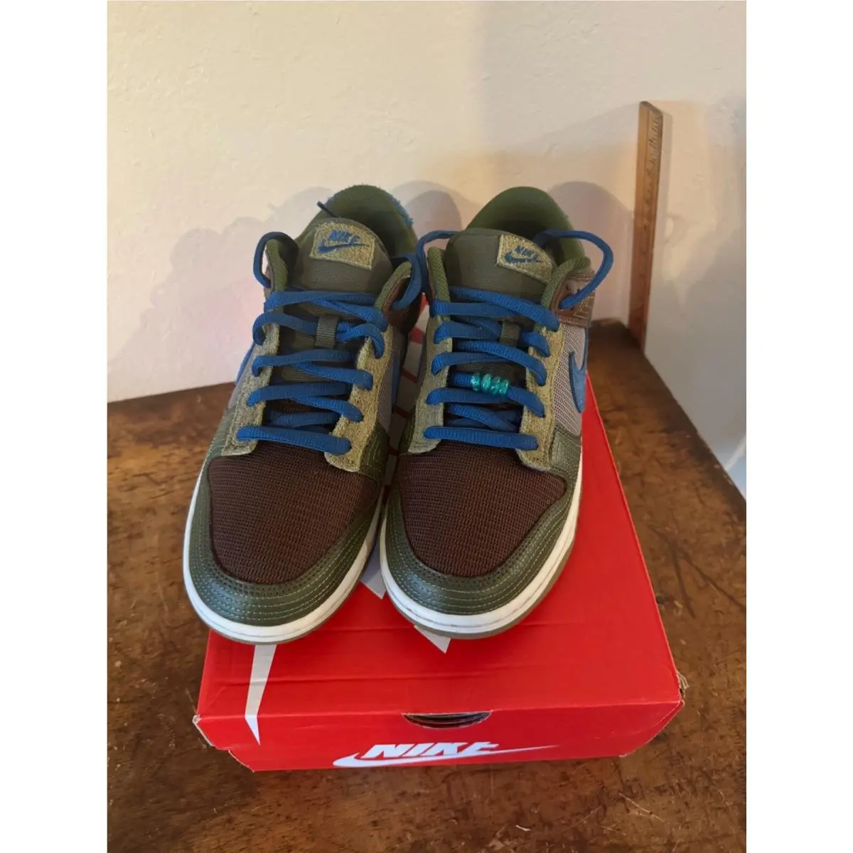 Nike Dunk Low NH Cacao Wow Rough Green Size 10